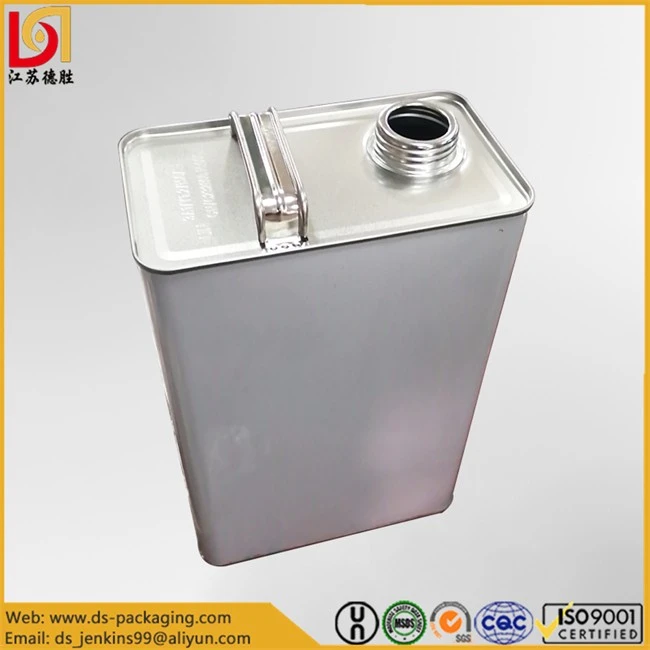 UN Rated 5L Square Tin Can UN Rated 5L Square Tin Can